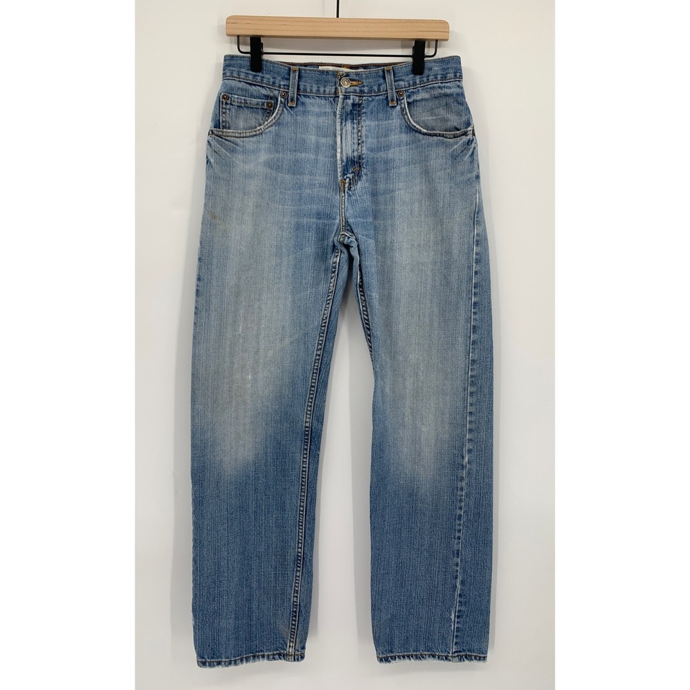 Vintage Levis 559 Jeans Mens 30x32 Blue Relaxed Straight Leg Fade Distressed
